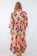 Umgee  Mix Floral Print Midi Dress