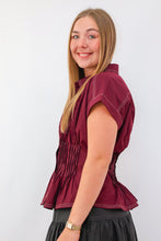 Entro The Bentley Top in Plum