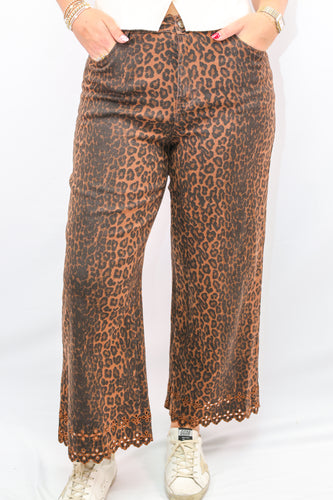 Entro Hadley Pants in Leopard