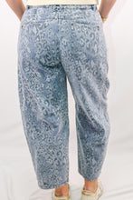 Urban Daisy Leopard Print Relaxed Fit Jeans