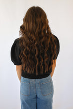 Jingle Bow Short Sleeve Sweater