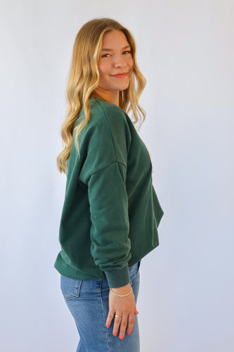 ee:some Mineral Washed Horseshoe Sweatshirt