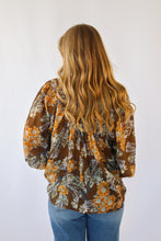 ee:some Floral Printed Button Down Shirt Top