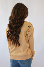 Western Motif Embroidered Graphic Sweatshirt