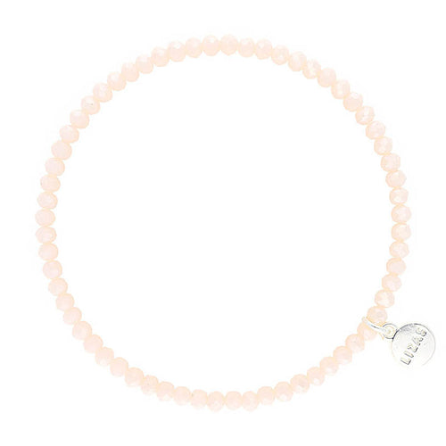 Lizas Fineville 3mm Crystal Bracelet- Linen