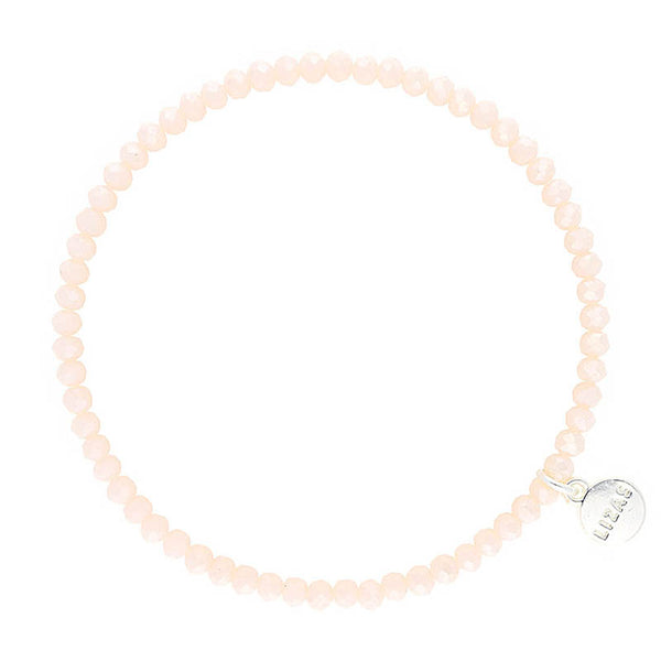 Lizas Fineville 3mm Crystal Bracelet- Linen