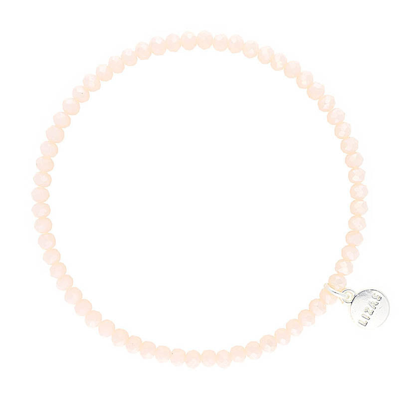 Lizas Fineville 3mm Crystal Bracelet- Linen