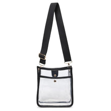 Beckham Clear Crossbody Black