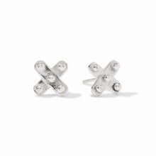 Julie Vos Soho Demi Stud Earring Silver