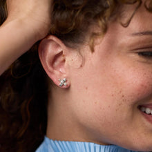 Julie Vos Soho Demi Stud Earring Silver