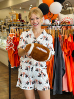Oklahoma State Pajama Short Set