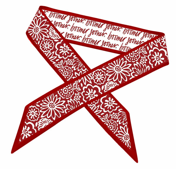 OU Game Day Skinny Scarf