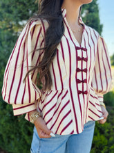 Marsha Peplum top
