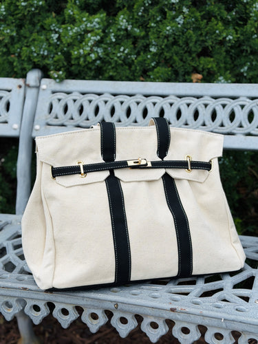 Gameday Luxe Signature Canvas Tote