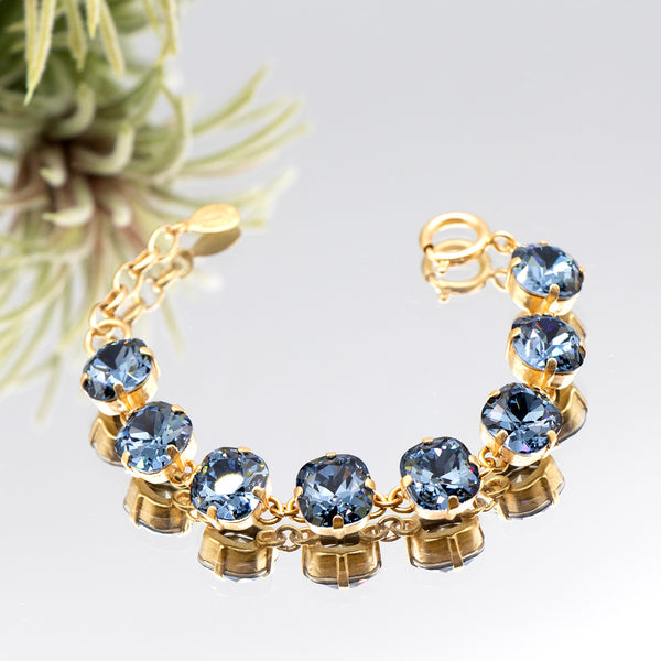 La Vie Parisienne Montana Sapphire Bracelet in Gold