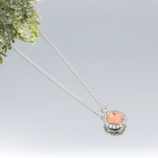 Mariana Light Peach Ice Necklace N5080