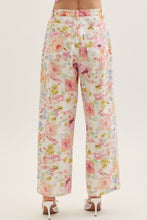 Entro Botanical Print Wide Leg Pants