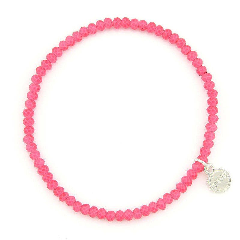 Lizas Fineville 3mm Crystal Bracelet- Ruby