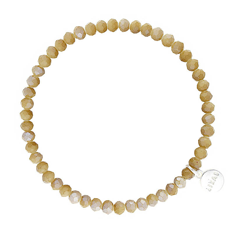 Lizas Knoxville 4mm Crystal Bracelet- Olivine