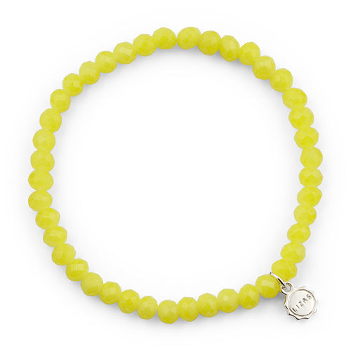 Lizas Nashville 6mm Crystal Bracelet- Citrine