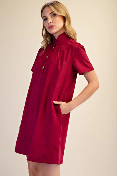 Daphne Dress in Plum