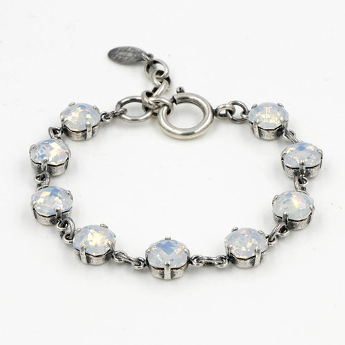 La Vie Parisienne White Opal Bracelet in Silver