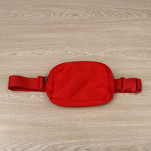 Nylon Belt Bag Red