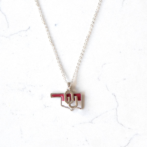 OU Double Layer Necklace