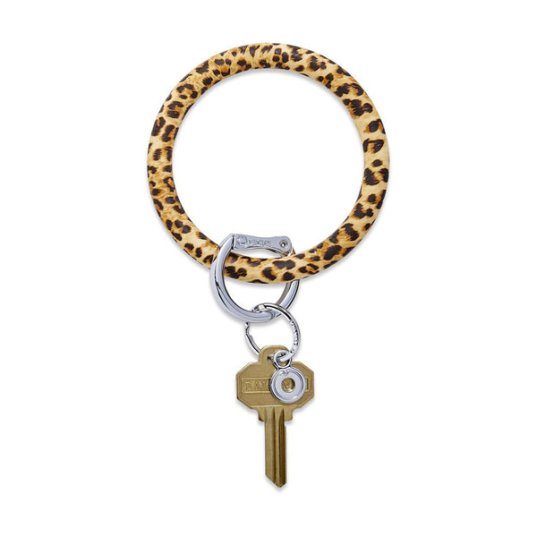 Big O Silicone Key Ring: Cheetah