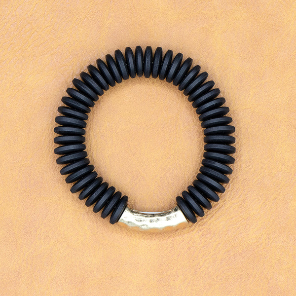 Tanzania Wood Bracelet Black