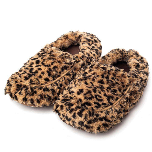 Warmies Slippers Leopard