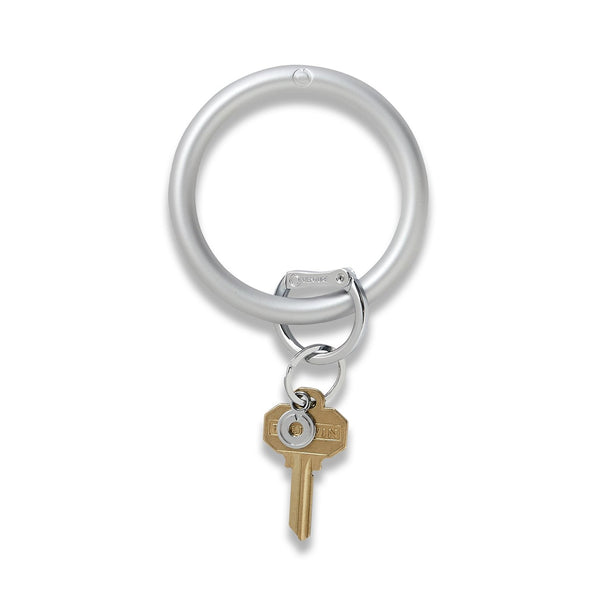 Big O Silicone Key Ring: Quicksilver
